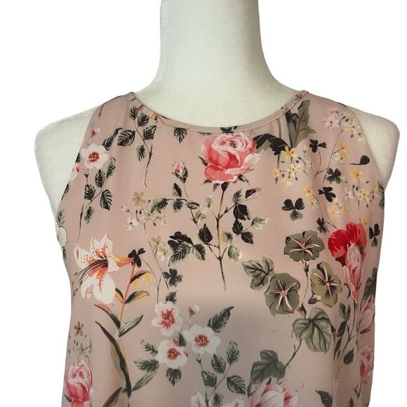 Emma and Olivia Pink Floral Tank. Size Small. Great Condition!! - Picture 2 of 12